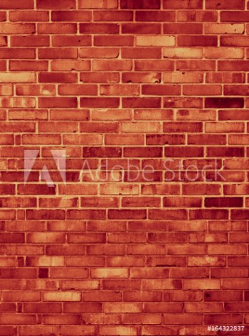 Picture of Red brick wall texture background Abstract wallpaper Perfect texture for the interior exterior any possible industrial grunge vintage hipster background 